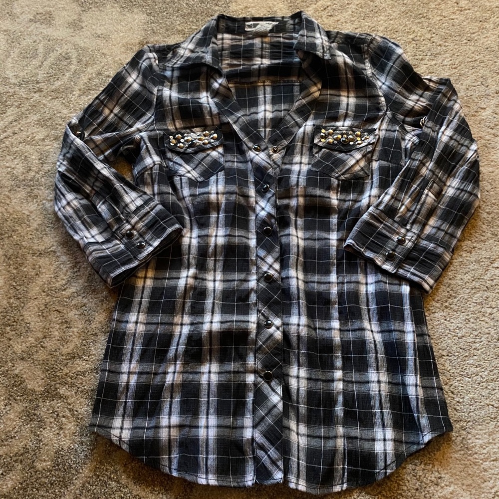 Daytrip Plaid Button Down